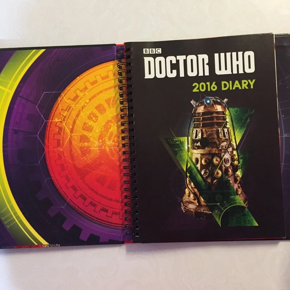🆕 Doctor Who 2016 Diary